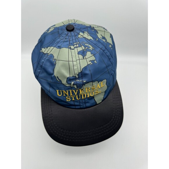 Universal Studios Outdoor Explorer World Map Vintage Hat - Picture 4 of 9
